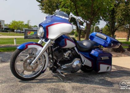 USMC Themed Motorcycle