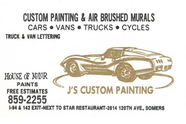 J's Custom Painting 1979