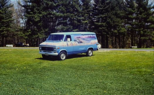 Custom Painted Van - Circa 1975